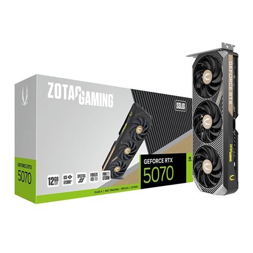 ZOTAC NVIDIA GeForce RTX 5070 SOLID