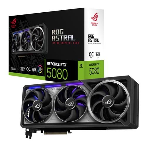 ASUS NVIDIA GeForce RTX 5080 ROG Astral Overclocked