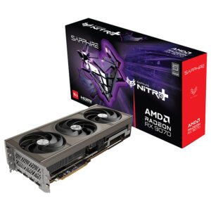 Sapphire Technology AMD Radeon RX 9070 NITRO+ Overclocked Triple Fan 16GB GDDR6 PCIe 4.0 Graphics Card
