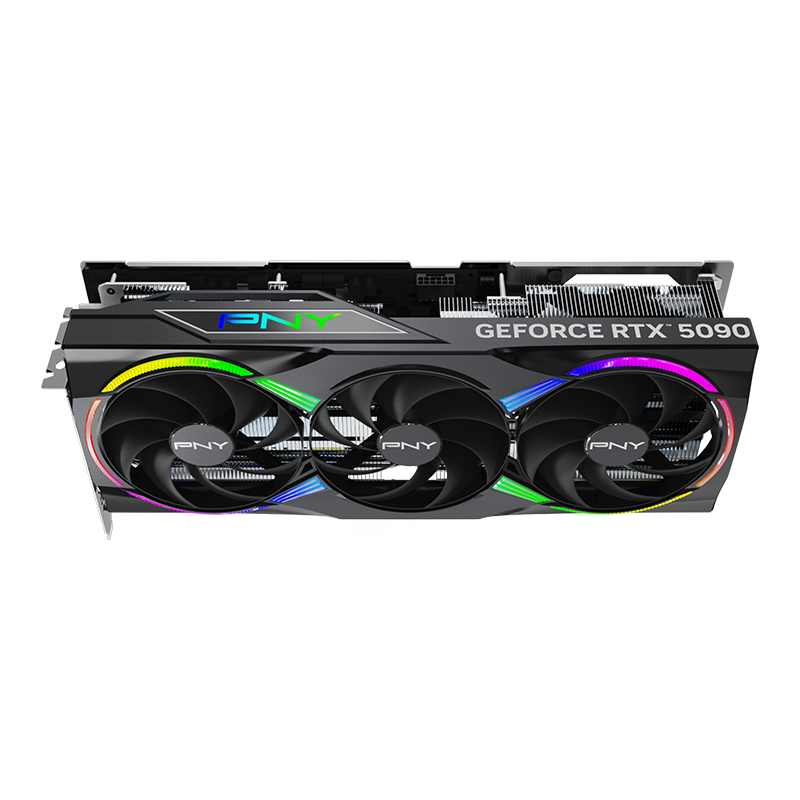 PNY GeForce RTX™ 5090 ARGB EPIC-X RGB™ Triple Fan 32GB GDDR7 PCLe 5.0 Graphics Card - Image 4