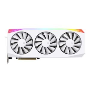 XFX AMD Radeon RX 9070 XT Mercury White Magnetic Air Overclocked Triple Fan 16GB GDDR6 PCIe 5.0 Graphics Card