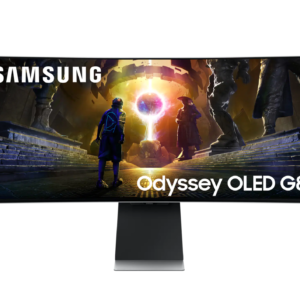 SAMSUNG 34″ Odyssey G8 OLED UWQHD Gaming Monitors (LS34DG856SNXZA)