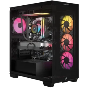 Corsair VENGEANCE i7600 Gaming PC: Intel Core Ultra 7 265KF, GeForce RTX 5070 Ti, 32GB DDR5, 1TB M.2 SSD, Win11 Home