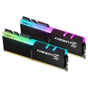 G.Skill Trident Z RGB 16GB (2 x 8GB) DDR4-3200 PC4-25600 CL16 Dual Channel Desktop Memory Kit