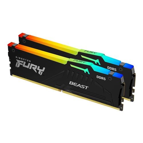 Kingston FURY Beast RGB 32GB DDR5-6000 CL30 memory